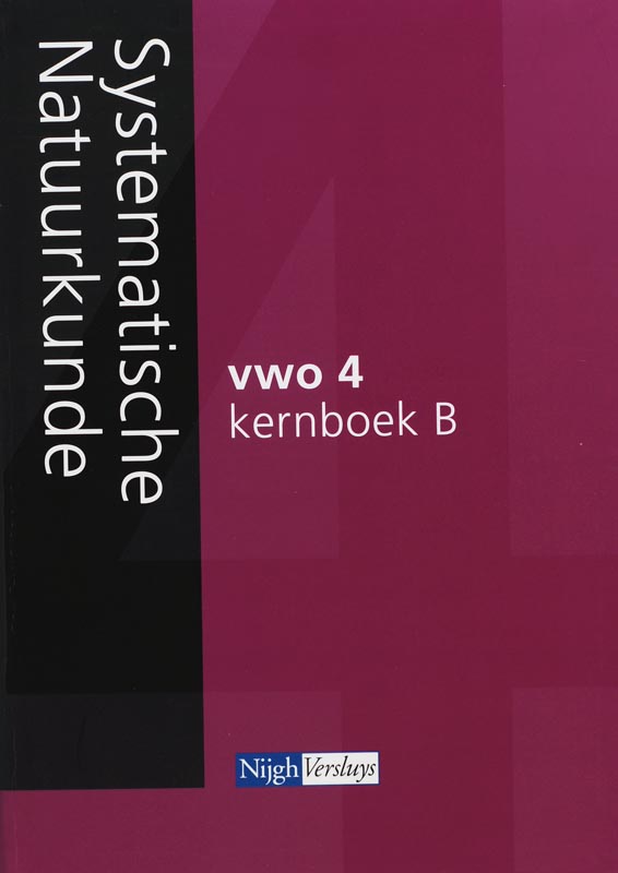 Systematische natuurkunde vwo 4 Kernboek B