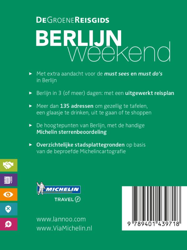 Berlijn / De Groene Reisgids Weekend achterkant