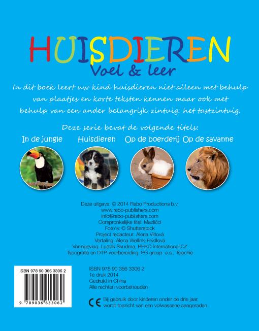 Huisdieren / Voel en leer achterkant