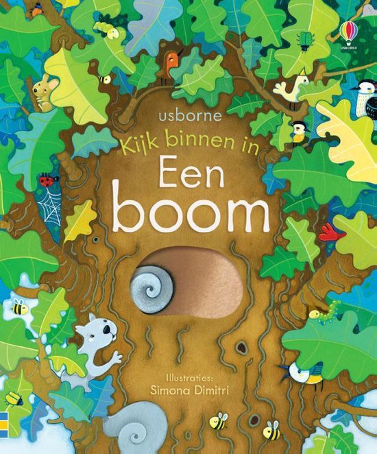Kijk binnen in een boom
