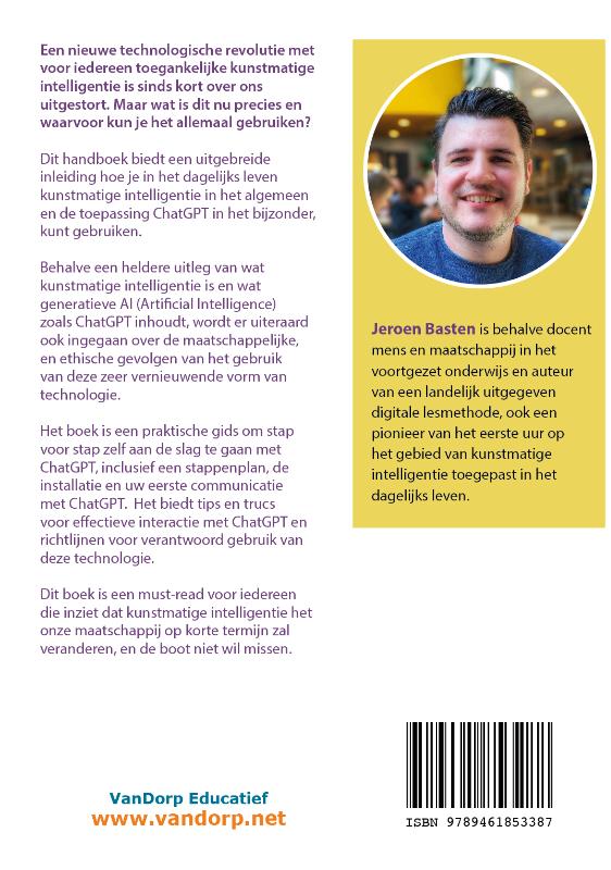 ChatGPT voor beginners achterkant