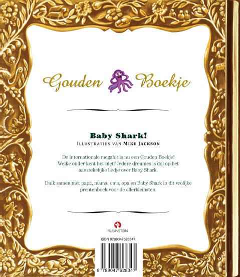 Baby Shark! / Gouden Boekjes achterkant