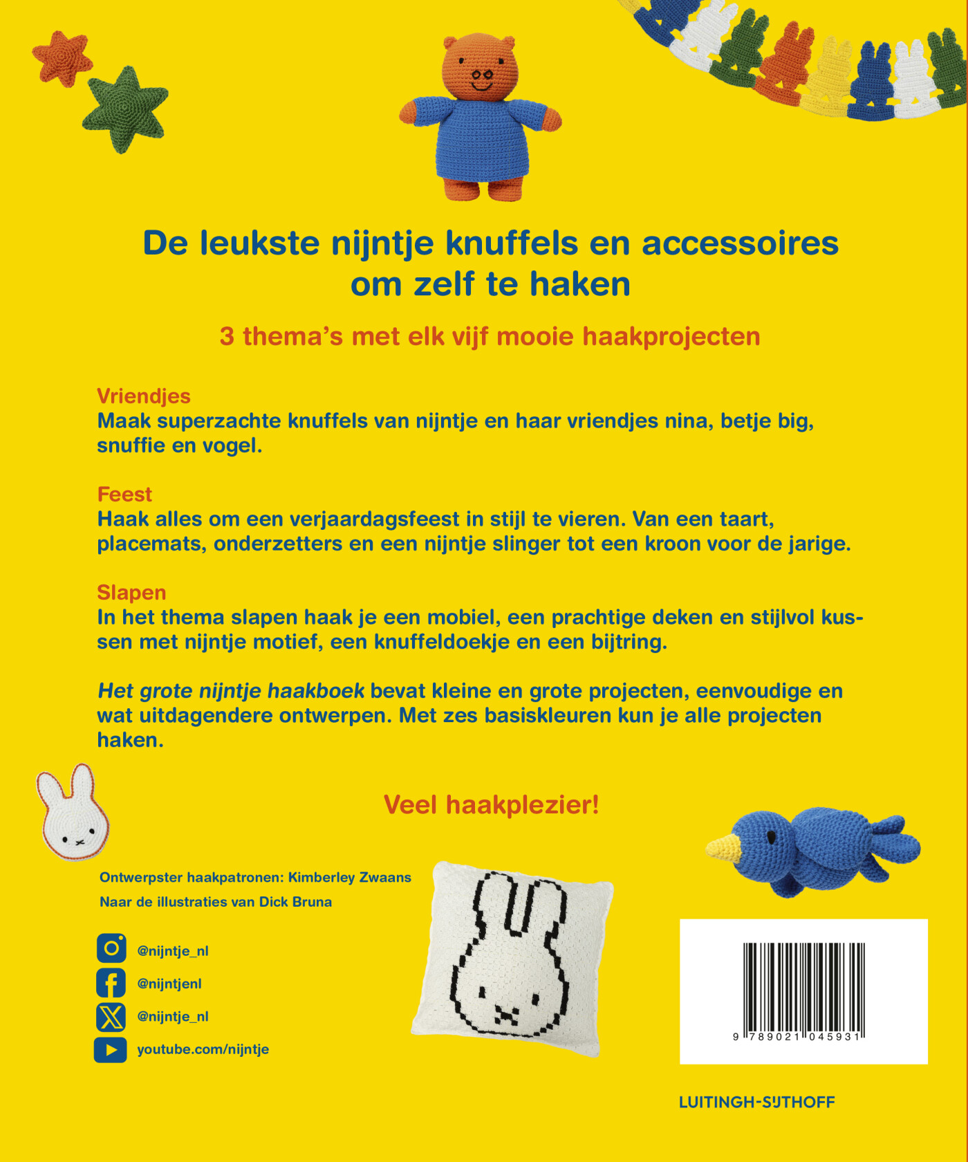 Het grote nijntje haakboek achterkant