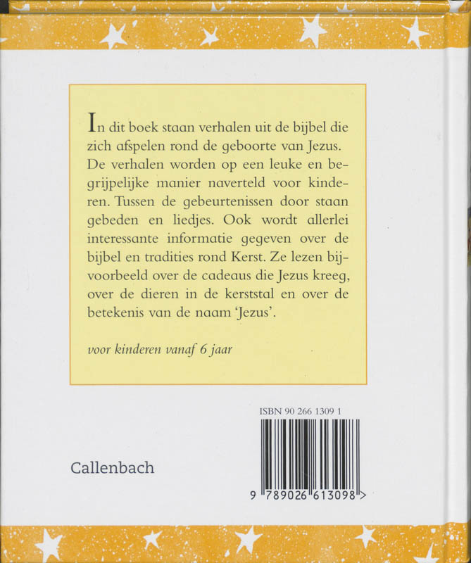 Mijn Kerstboek Mijn Kerstboek achterkant