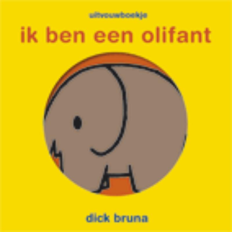 Ik ben een olifant achterkant