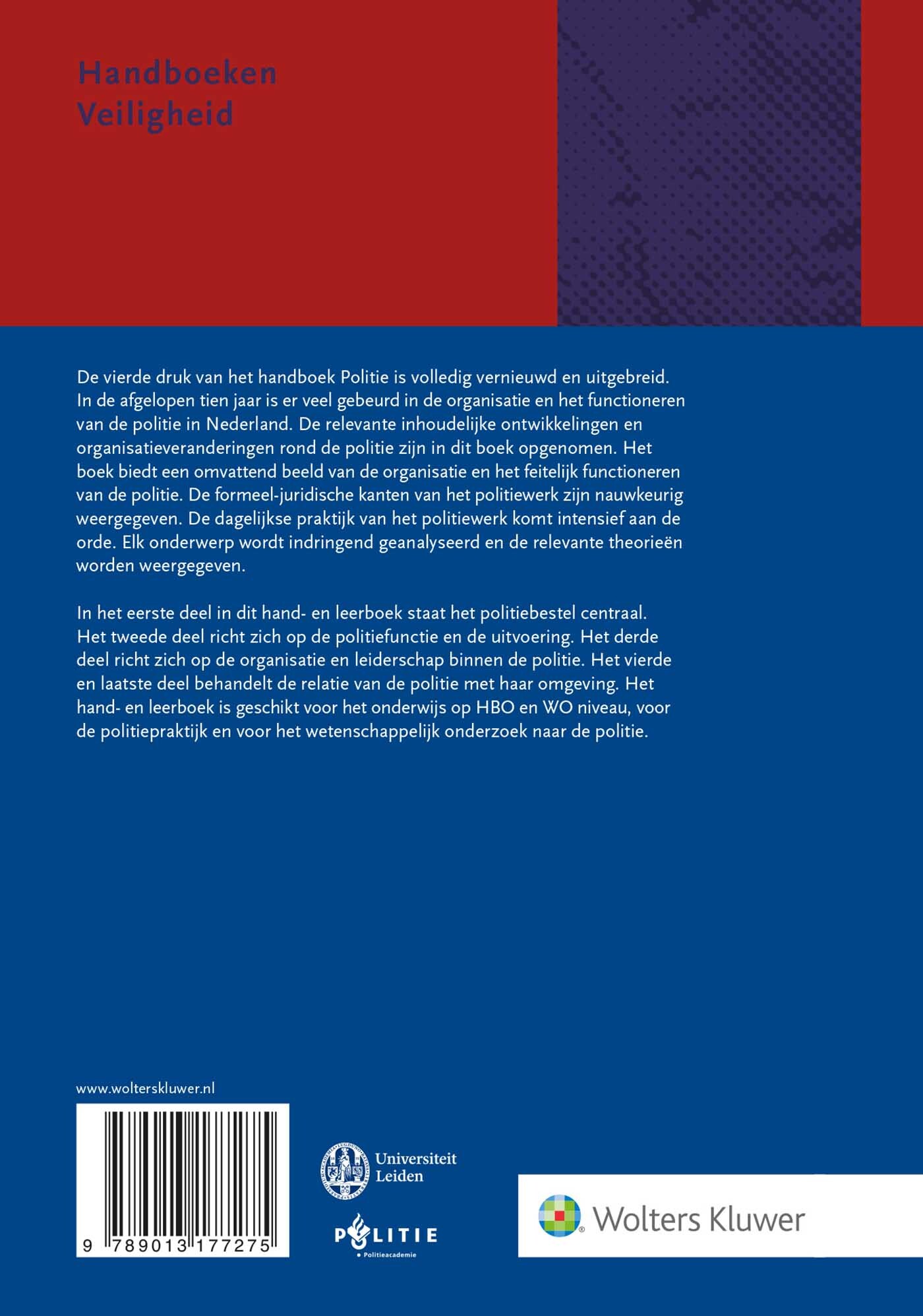 Politie achterkant