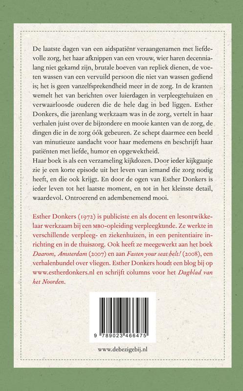 Berichten uit de zorg Berichten uit de zorg achterkant