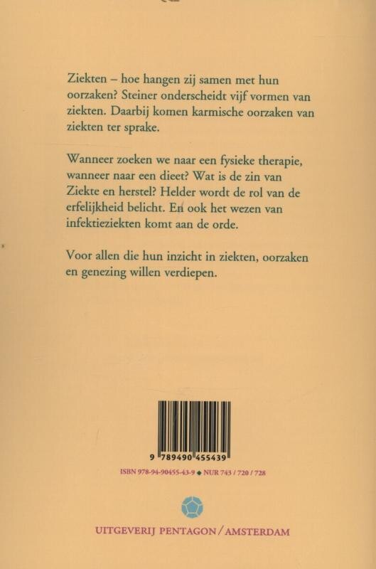 Ziekte en karma achterkant