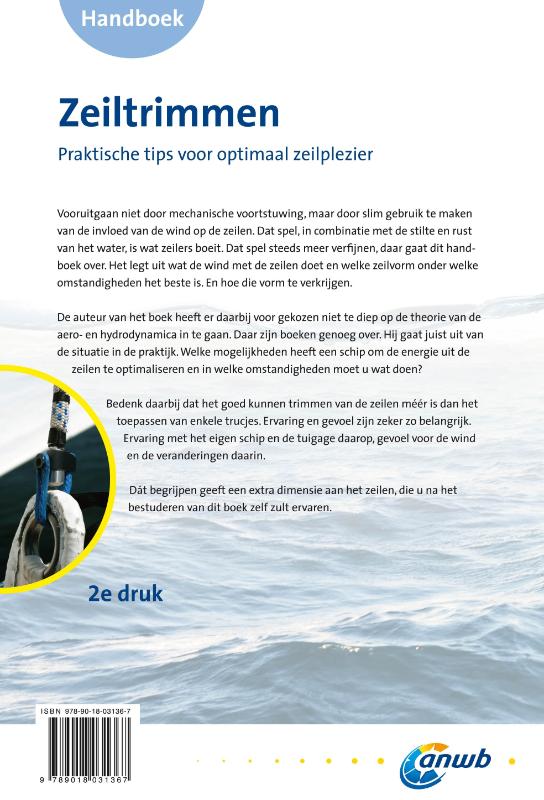 Handboek zeiltrimmen achterkant