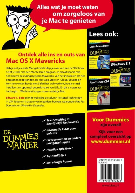 Mac voor Dummies / Voor Dummies achterkant