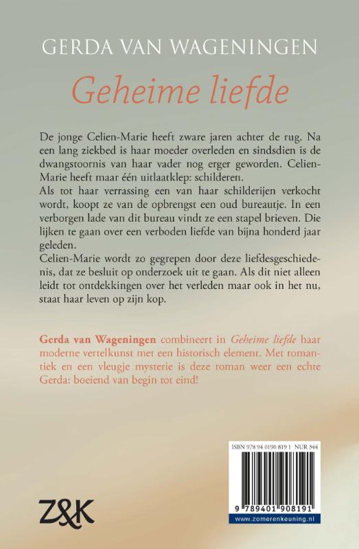 Geheime liefde / Spiegelserie achterkant