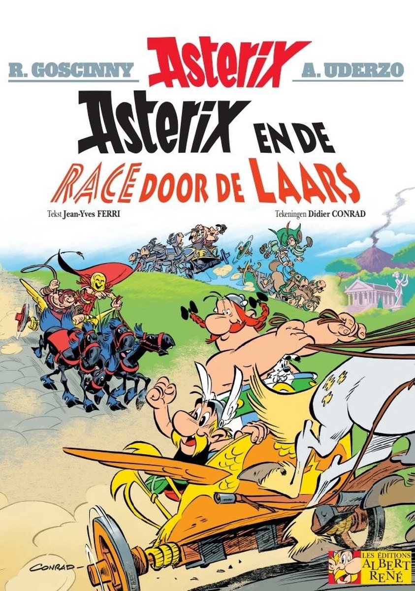 boekenbalie_9782864973300_cover Asterix 37: Asterix en de race door de laars / Asterix / 37