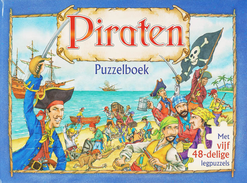 Piraten Puzzelboek