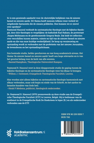 De nieuwe hemel en nieuwe aarde achterkant