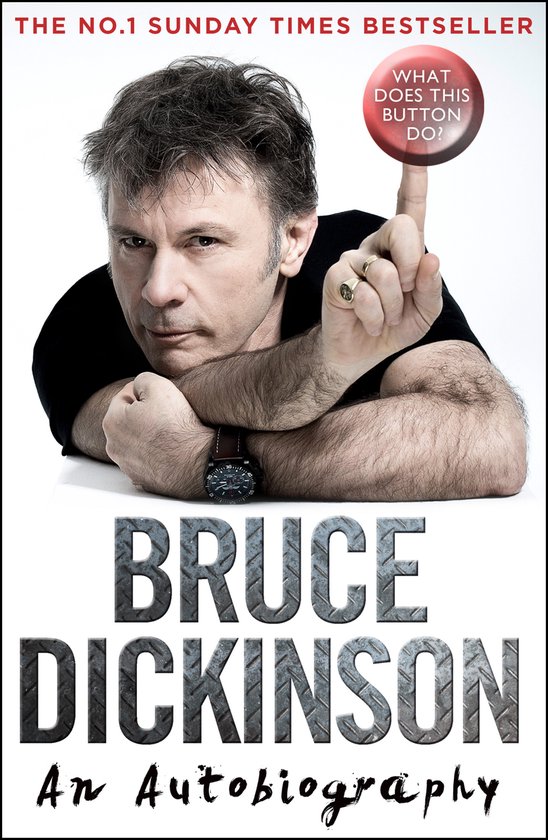 Dickinson What Does This Button Do The No1 Sunday Times Bestselling Autobiography