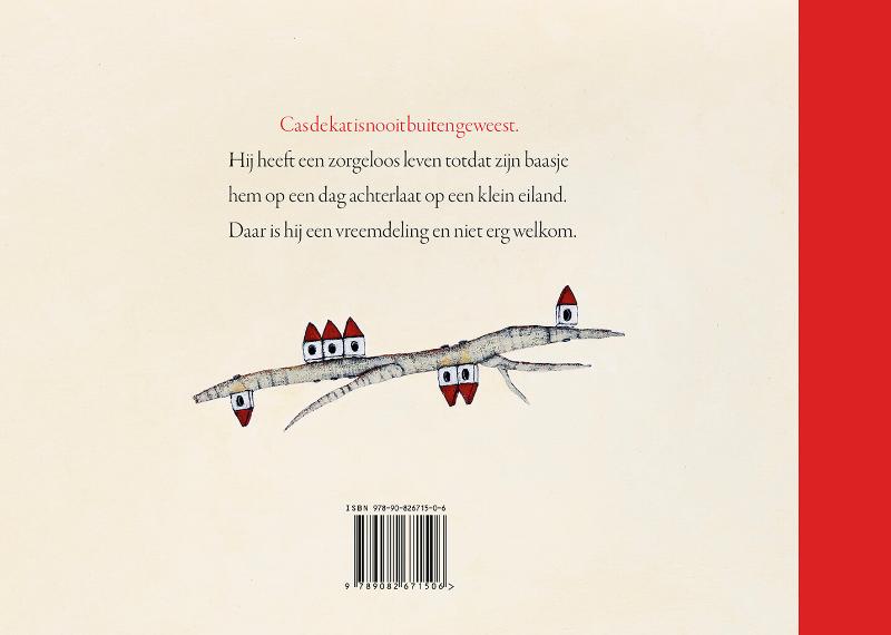 Cas de kat Cas de kat achterkant