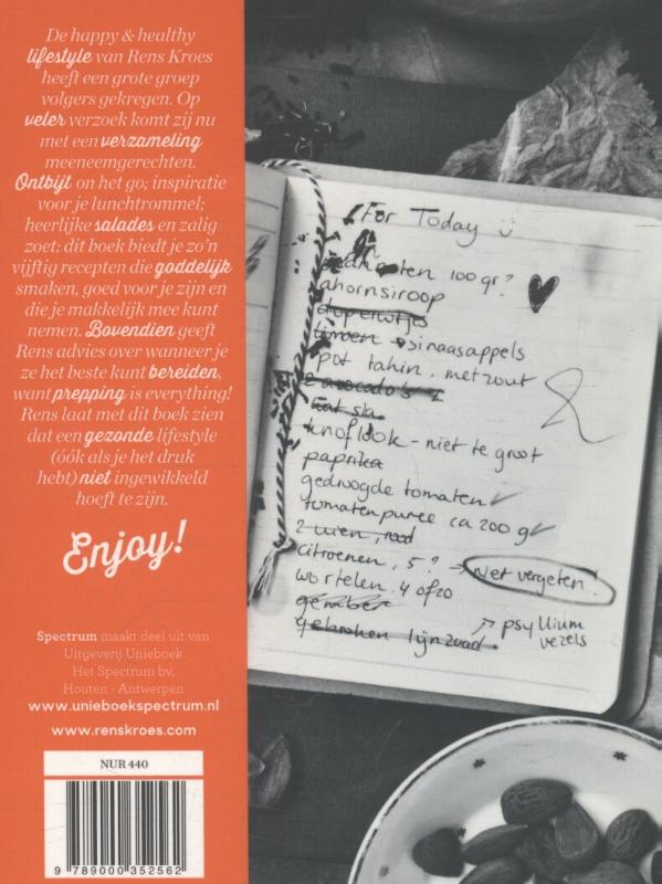 On the go On the go achterkant