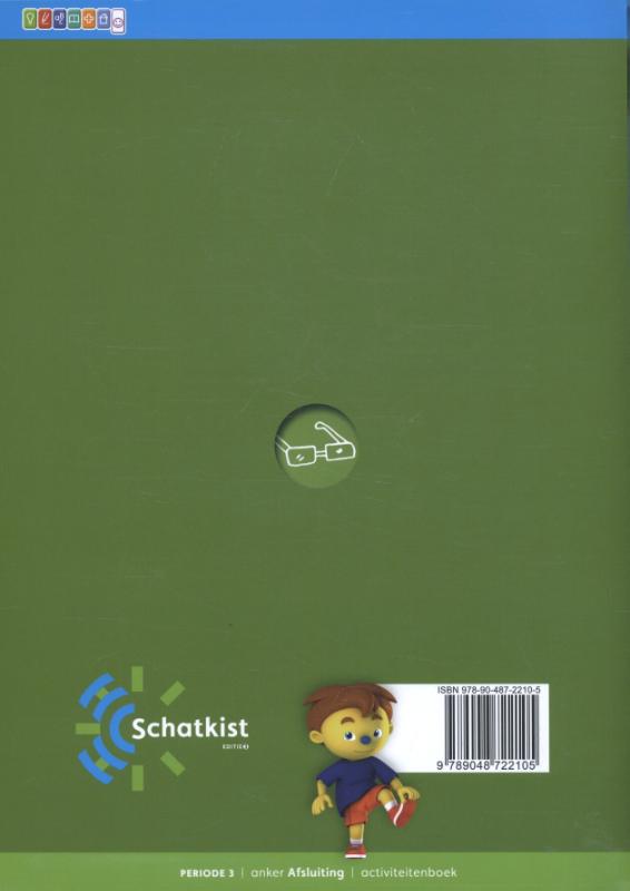 Schatkist  - Anker Periode 3 Afsluiting Activiteitenboek achterkant