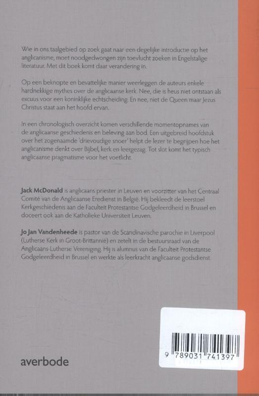 De anglicaanse kerk achterkant