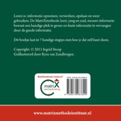 De MatriXmethode Leren achterkant