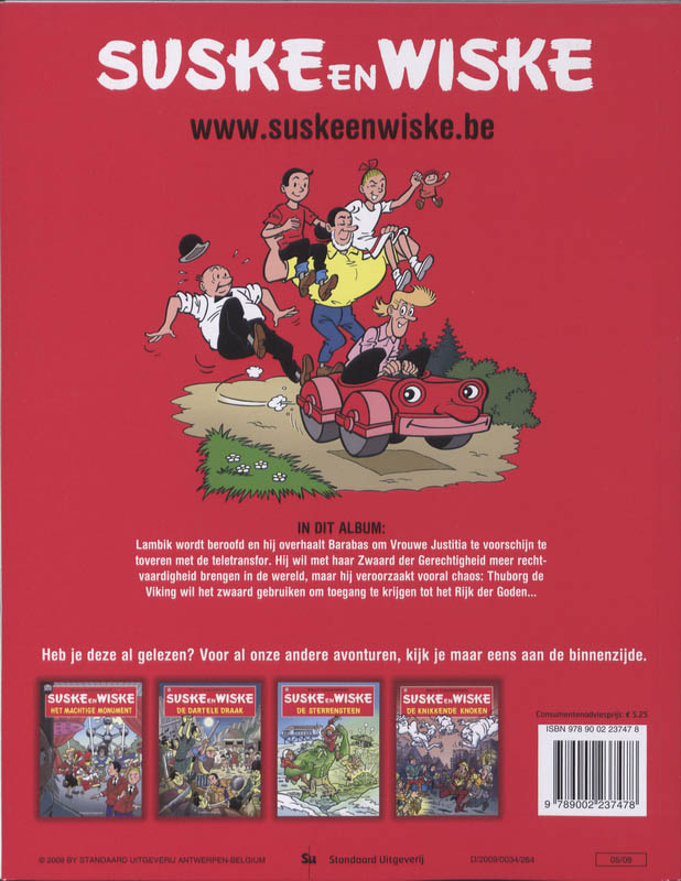 Suske En Wiske 158 De Vinnige Viking achterkant