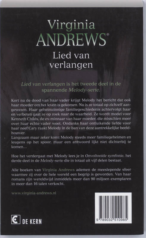 Lied van verlangen / Melody / 2 Lied van verlangen / Melody / 2 achterkant