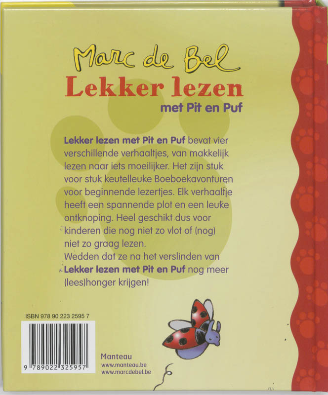 Lekker lezen met Pit en Puf / Pit en Puf achterkant