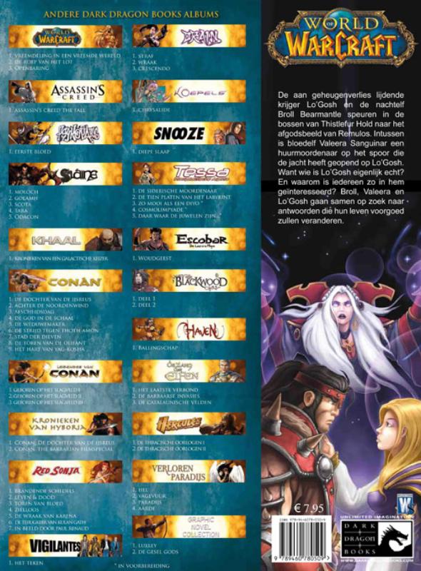 World of warcraft 03. openbaring World of warcraft 03. openbaring achterkant