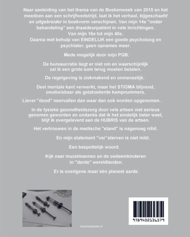 Manja en de klinieken of de grote miskenning achterkant