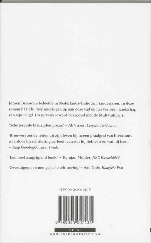 Het verzonkene achterkant