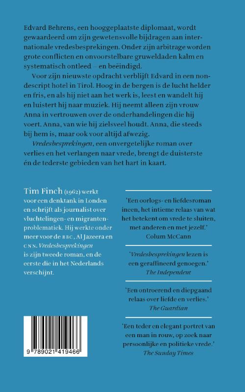 Vredesbesprekingen achterkant