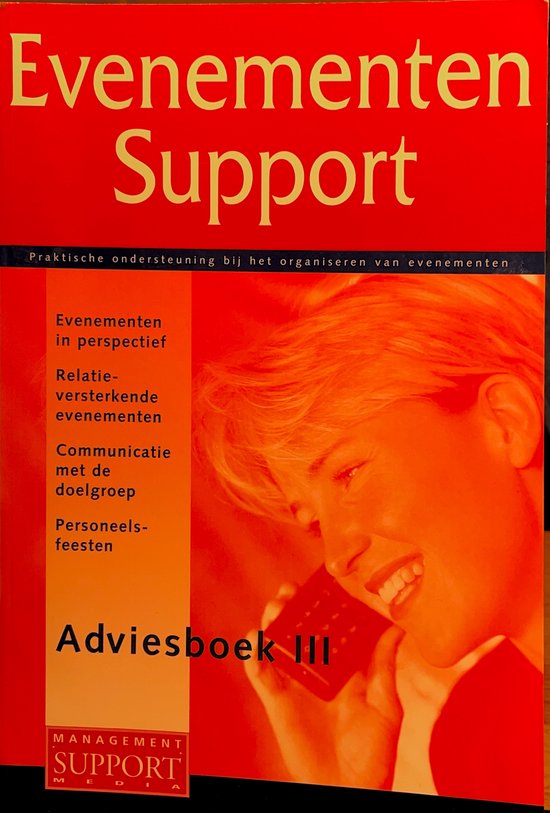 Evenementen support adviesboek iii