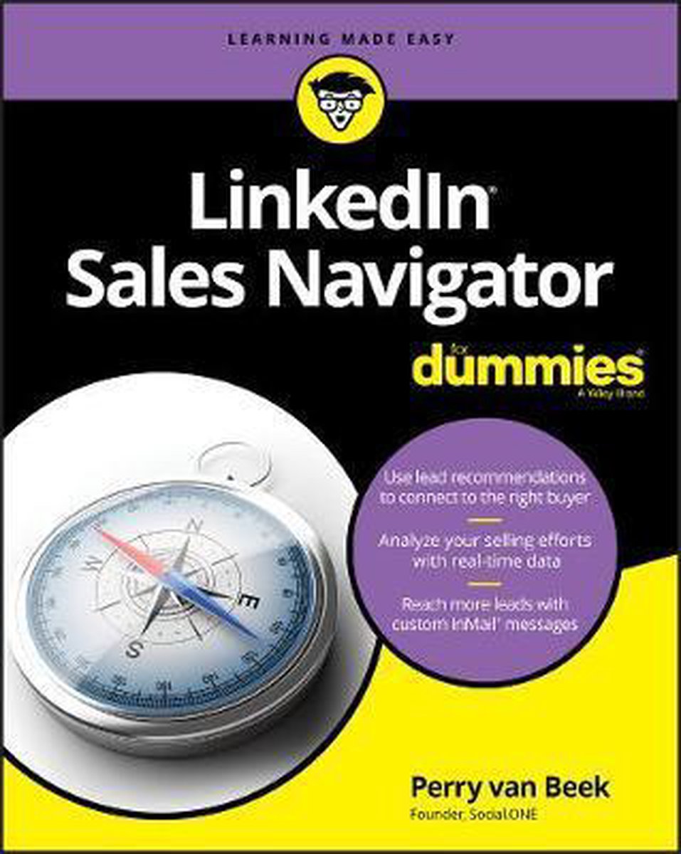 Perry van Beek LinkedIn Sales Navigator For Dummies