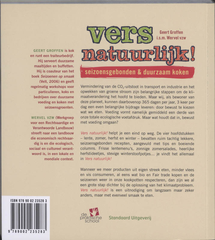 Vers natuurlijk! achterkant