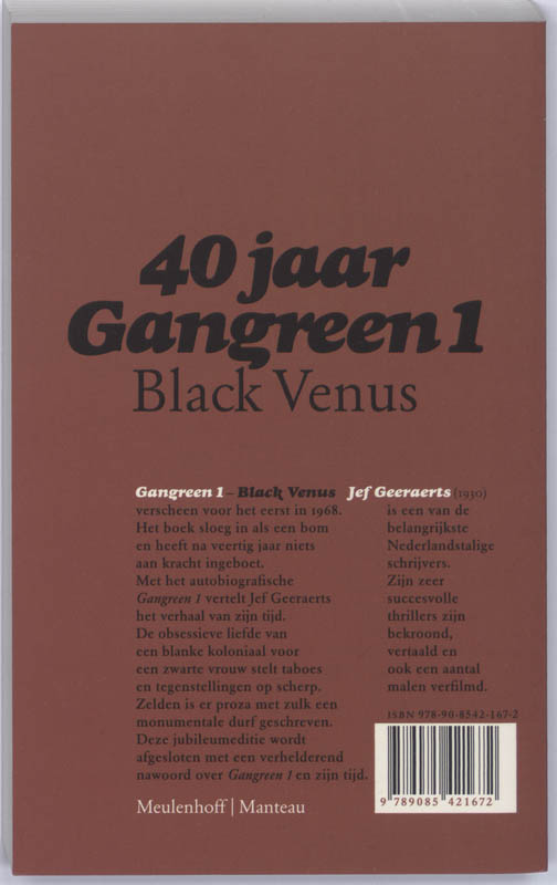 Gangreen 01 Black Venus achterkant