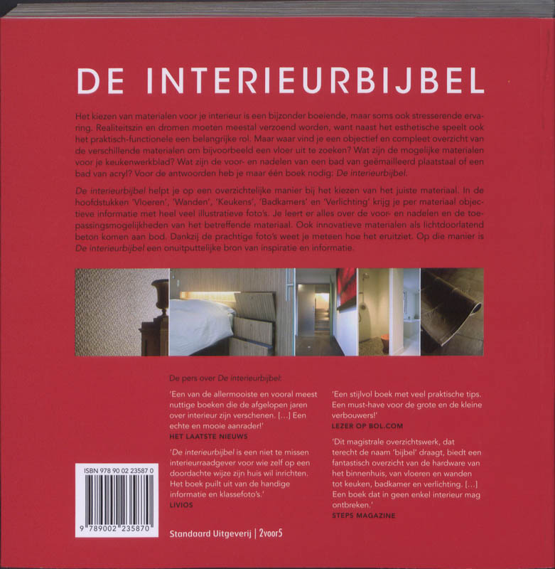 De interieurbijbel achterkant