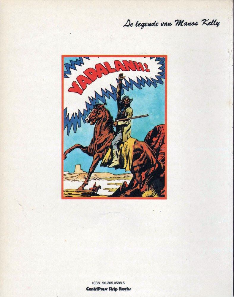 Fort Alamo / De legende van Manos Kelly / 1 achterkant