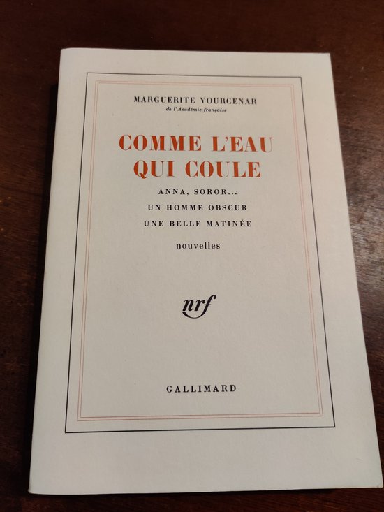 Comme l'eau qui coule
