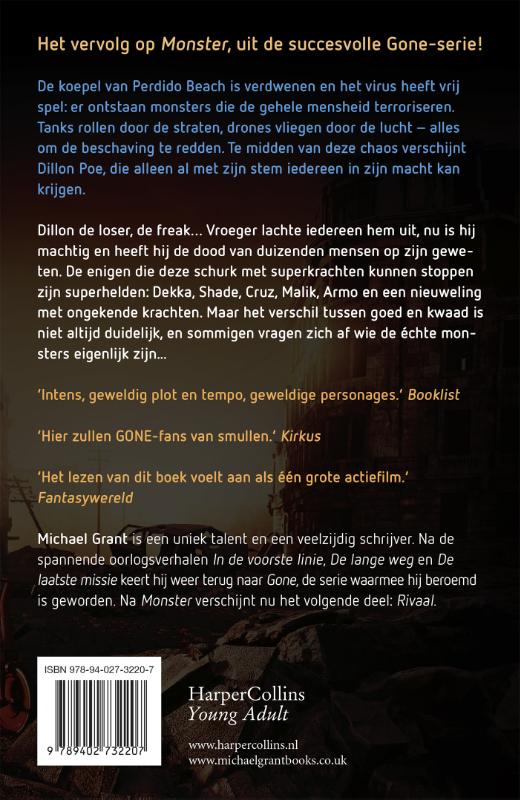 Rivaal / Gone / 2 achterkant