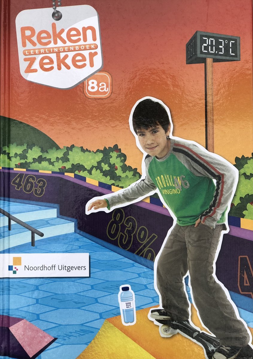 boekenbalie_9789001784720_cover 8a / Reken zeker / leerlingenboek