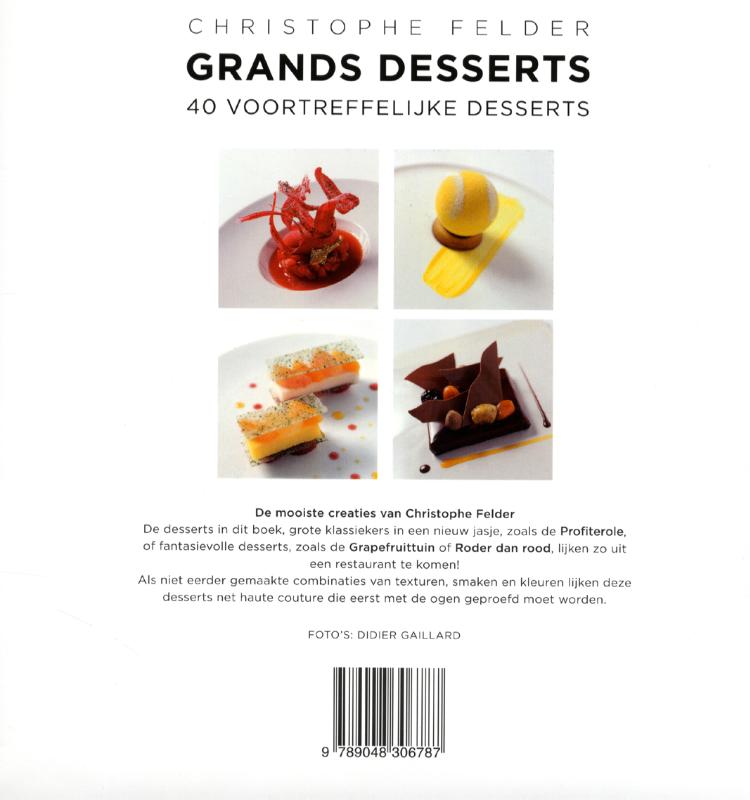 Grands desserts achterkant