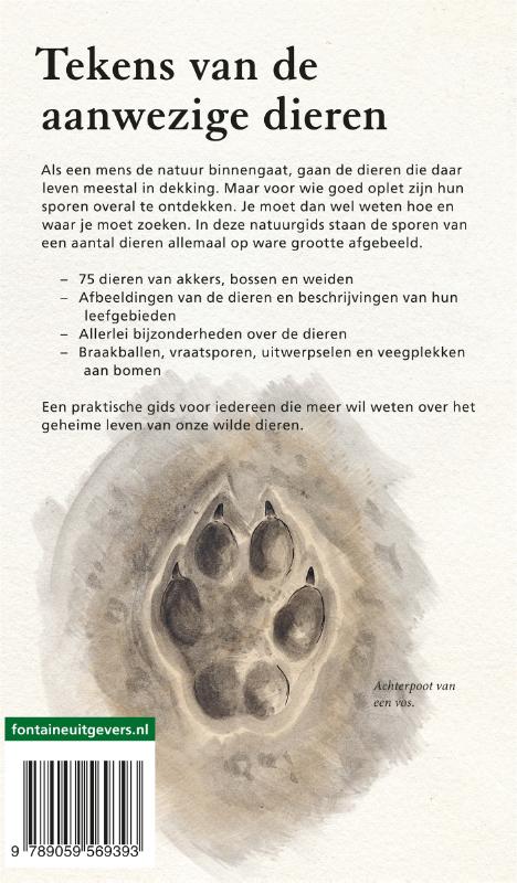 Dierensporen achterkant