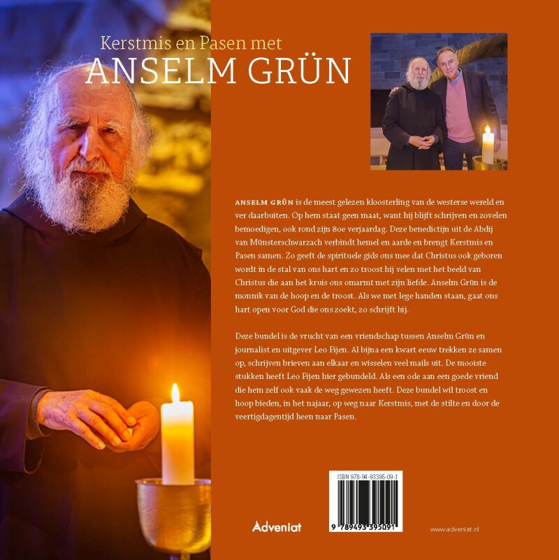 Kerstmis en Pasen met Anselm Grün achterkant