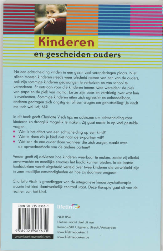 Kinderen en gescheiden ouders achterkant