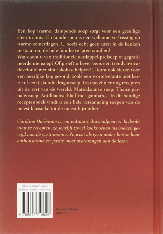 Soep achterkant