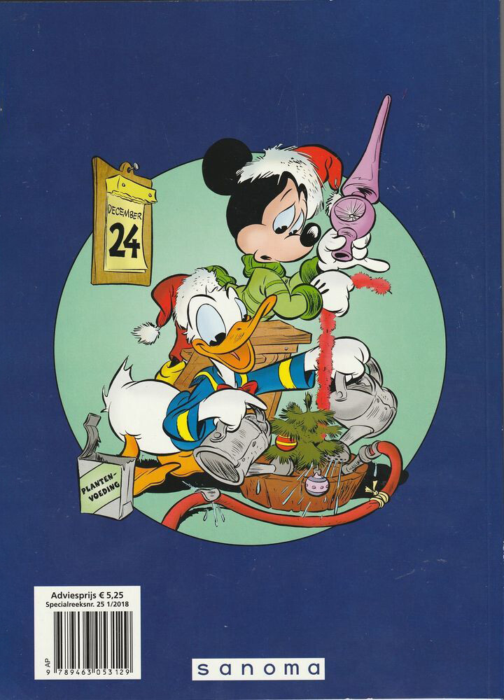 Een vrolijke kerst met Donald Duck 2018 / Een vrolijke kerst met Donald Duck / 23 achterkant