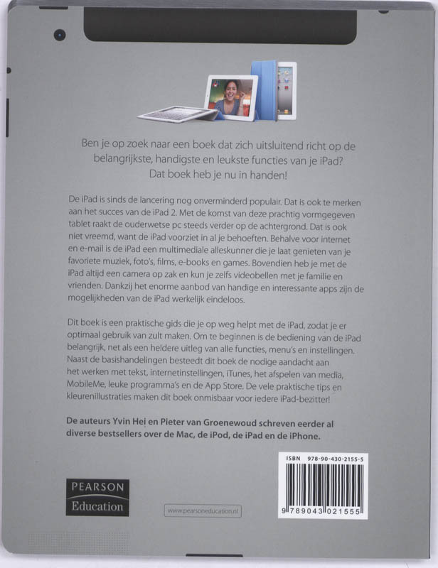 Het iPad 2 boek achterkant