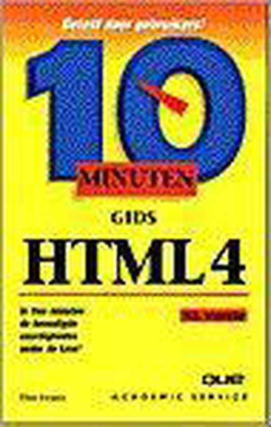HTML 4 / NL / 10 minuten gids