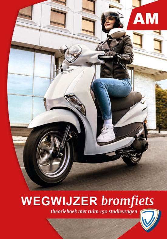Bromfiets, wegwijzer / Verkeerswegwijzer