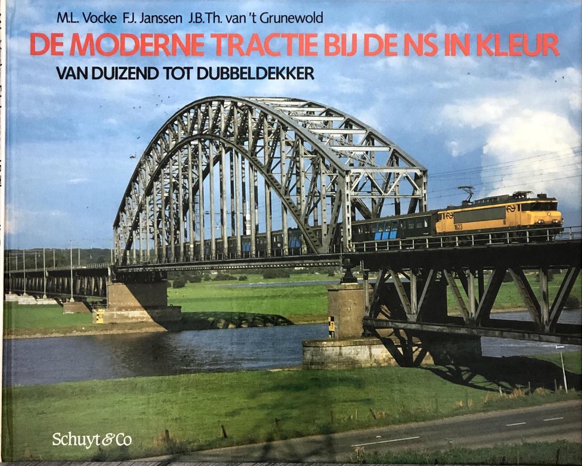 De moderne tractie bij de NS in kleur